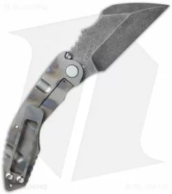 DSK Tactical VX-C Knife Milled Blast/Flame (4.25" Acid Stonewash) 7 DSK Tactical VX-C Knife Milled Blast/Flame (4.25" Acid Stonewash) -Avokelavavat Sales Store dsk tactical knives vx c ti mill blast flame back