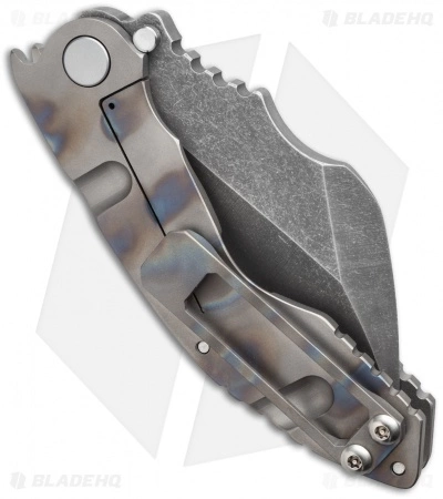 DSK Tactical VX-C Knife Milled Blast/Flame (4.25" Acid Stonewash) 5 DSK Tactical VX-C Knife Milled Blast/Flame (4.25" Acid Stonewash) - Image 3