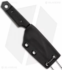 Sam Eddleman Wharncliffe Dashi Neck Knife Black G-10 (2" Acid Wash) 5 Sam Eddleman Wharncliffe Dashi Neck Knife Black G-10 (2" Acid Wash) -Avokelavavat Sales Store eddleman dashi acid wash black g10 sheath