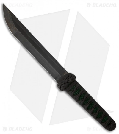 Sam Eddleman Eddleman Knives Combat Tanto Knife Green Rayskin Fixed Blade (7" Black) 3 Sam Eddleman Eddleman Knives Combat Tanto Knife Green Rayskin Fixed Blade (7" Black)