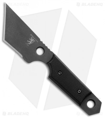 Sam Eddleman Tanto Dashi Gen 1 Neck Knife Black Micarta (2" Acid Wash) 3 Sam Eddleman Tanto Dashi Gen 1 Neck Knife Black Micarta (2" Acid Wash)