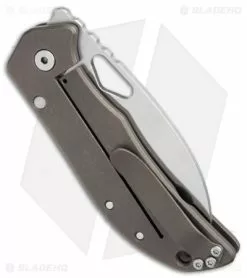 Calavera Cutlery El Patron Wharncliffe Knife Bronze (3.125" Satin) -Avokelavavat Sales Store el patron wharncliffe bronze ti side