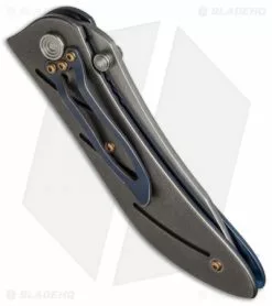 Allen Elishewitz Custom Titanium Liner Lock Knife (3.6" Satin) -Avokelavavat Sales Store elishwitz ti folder side cm