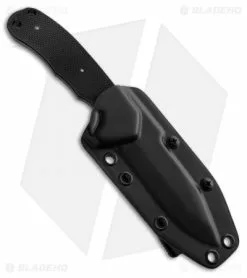 Emerson Police Utility BT Fixed Blade Knife (3.625" Black) -Avokelavavat Sales Store emerson policebt black sheath