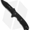 Emerson Police Utility BTS Fixed Blade Knife (3.625" Black Serr) -Avokelavavat Sales Store emerson policebts fixed