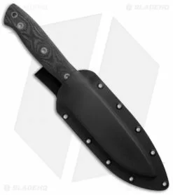 EnTrek 11 Bravo Fixed Blade Knife (4.75" Bead Blast Plain) -Avokelavavat Sales Store entrek 11 bravo en24 sheath