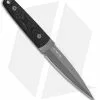 Entrek Bullet MKII Knife Tactical Fixed Blade Dagger (4.875" Gray Plain)