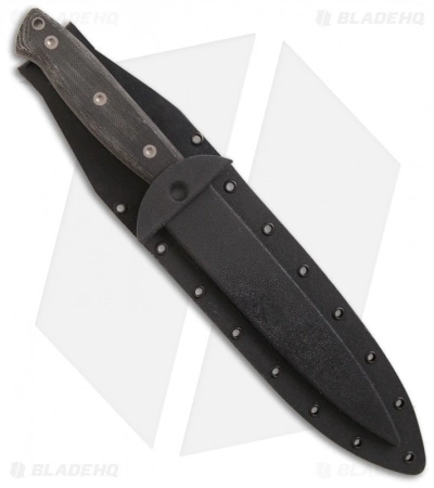 EnTrek Close Combat Knife Double-Edge Fixed Blade (7" Bead Blast Plain) 5 EnTrek Close Combat Knife Double-Edge Fixed Blade (7" Bead Blast Plain) - Image 3