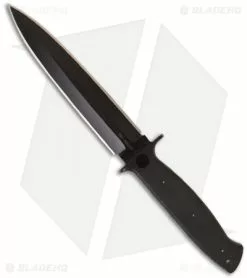 EnTrek Close Combat MKII Knife D/E Tactical Fixed Blade (7" Black Plain) 6 EnTrek Close Combat MKII Knife D/E Tactical Fixed Blade (7" Black Plain) -Avokelavavat Sales Store entrek close combat mkii en28 back