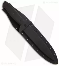 EnTrek Close Combat MKII Knife D/E Tactical Fixed Blade (7" Black Plain) 7 EnTrek Close Combat MKII Knife D/E Tactical Fixed Blade (7" Black Plain) -Avokelavavat Sales Store entrek close combat mkii en28 sheath