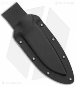EnTrek Otter Fixed Blade Knife Black Micarta (4" Gray) -Avokelavavat Sales Store entrek otter black micarta gray EN39 BHQ 45901 er sheath