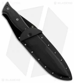 EnTrek Merc Fixed Blade Knife Black Micarta (6.5" Bead Blast) -Avokelavavat Sales Store entrek usa merc sheath