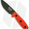 ESEE Knives ESEE-3PM-MB-OD Modified Knife Orange G10 & MOLLE (3.88" Green Plain)