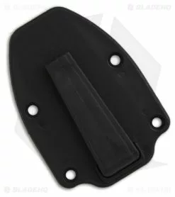 ESEE Knives ESEE-3MIL-P-B Knife Black Sheath & MOLLE Back (3.88" Black) -Avokelavavat Sales Store esee 3 clip black