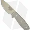 ESEE Knives ESEE-3P-DT Knife (3.88" Tan Plain)