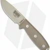 ESEE Knives ESEE-3S-DT-KO Knife (3.88" Tan Serr) *No Sheathing*