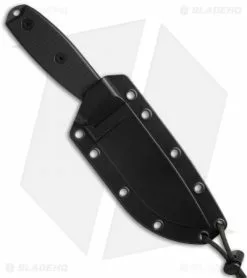 ESEE Knives ESEE-4P-CP-TG-B Clip Point Knife Black G-10 (4.5" Black) -Avokelavavat Sales Store esee 4p cp tg b fixed sheath