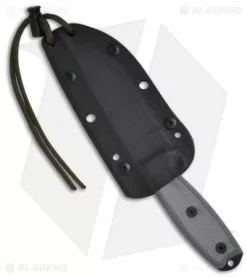 ESEE Knives ESEE-4S-DT Fixed Blade Knife (4.5" Tan Serr) -Avokelavavat Sales Store esee 4p wilderness fixed knife micarta sheath