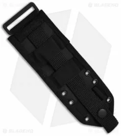 ESEE Knives ESEE-4S-CP-MB Clip Point Knife MOLLE Back (4.5" Black Serr) -Avokelavavat Sales Store esee 4s mb molle back