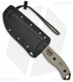 ESEE Knives ESEE-5S-OD Knife Tactical Survival Fixed Blade (5.25" Green Serr) -Avokelavavat Sales Store esee 5p b sheath