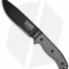 ESEE Knives ESEE-6S-OD Knife W/ OD Green Sheath (6.5" Serr)