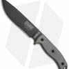 ESEE Knives ESEE-6S-TG Knife Micarta (6.5" Gray Serr) 1 ESEE Knives ESEE-6S-TG Knife Micarta (6.5" Gray Serr) -Avokelavavat Sales Store esee 6s tg fixed