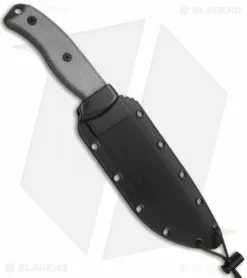 ESEE Knives ESEE-6S-TG Knife Micarta (6.5" Gray Serr) 6 ESEE Knives ESEE-6S-TG Knife Micarta (6.5" Gray Serr) -Avokelavavat Sales Store esee 6s tg fixed sheath