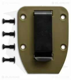 ESEE Knives 3/4 Clip Plate For ESEE-4 (OD Green) -Avokelavavat Sales Store esee clip plate 3 4 od