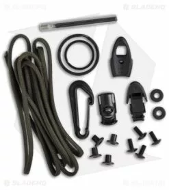 ESEE Knives Izula Gray Survival Concealed Carry Neck Knife W/ Kit Extras -Avokelavavat Sales Store esee izula kit 2