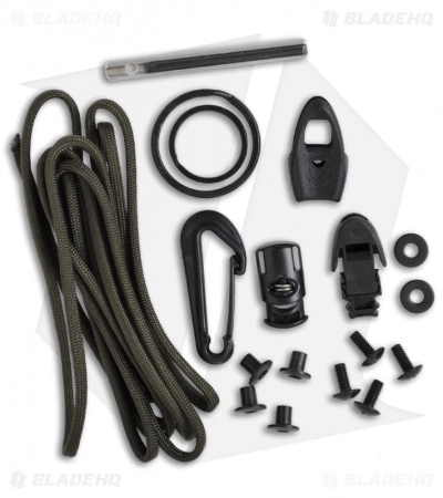 ESEE Knives Izula Knife Olive Drab Survival Neck Knife W/ Kit Extras OD Green 5 ESEE Knives Izula Knife Olive Drab Survival Neck Knife W/ Kit Extras OD Green - Image 3