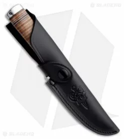 Fallkniven NL4 Northern Lights Frey Knife Leather Fixed Blade (5.25" Satin) Frej -Avokelavavat Sales Store fallkniven nl4l fixed leather sheath