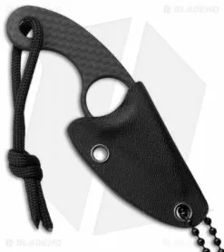 Fred Perrin La Mini Griffe Carbone Fixed Blade Knife Carbon Fiber (1.375") -Avokelavavat Sales Store fred perrin fpg c mini sheath