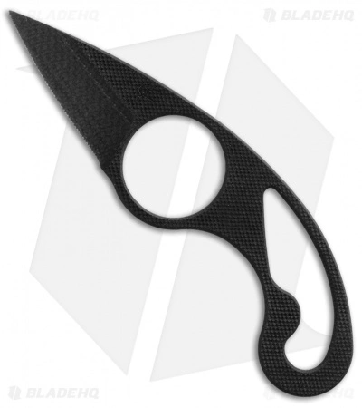 Fred Perrin La Griffe Fixed Blade Knife G-10 (1.75" Black) 3 Fred Perrin La Griffe Fixed Blade Knife G-10 (1.75" Black)