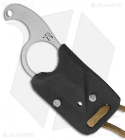 Fred Perrin Le Shark Neck Knife Fixed Blade (1.375" Satin Plain) 4 Fred Perrin Le Shark Neck Knife Fixed Blade (1.375" Satin Plain) - Image 2