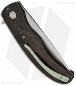 George Muller Knives George Muller LL-AAA Folder Knife LSCF/Damascus (3.5" Satin) 7 George Muller Knives George Muller LL-AAA Folder Knife LSCF/Damascus (3.5" Satin) -Avokelavavat Sales Store george muller ll aaa folder lscf damascus side