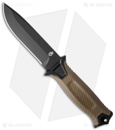 Gerber StrongArm Fixed Blade Knife Coyote Brown (4.8" Black) 30-001058 3 Gerber StrongArm Fixed Blade Knife Coyote Brown (4.8" Black) 30-001058