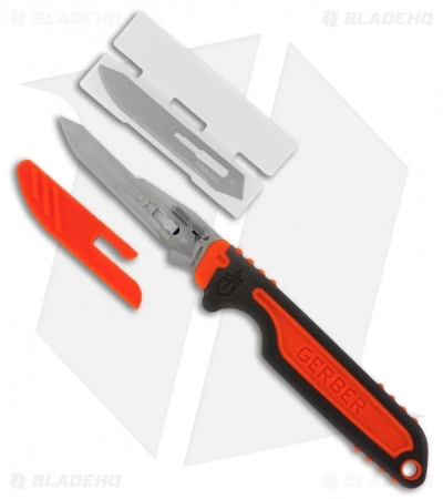 Gerber Vital Razor Fixed Blade Knife Exchange-A-Blade (2.8" Plain) 4 Gerber Vital Razor Fixed Blade Knife Exchange-A-Blade (2.8" Plain) - Image 2