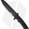 Gerber LHR Fixed Blade Combat Knife (6.87" Black Serr) 30-000183 -Avokelavavat Sales Store gerber lhr half serr 30 000183