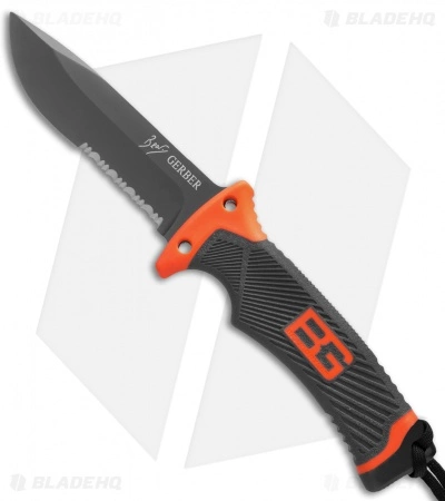 Gerber Bear Grylls Ultimate Knife (4.8" Gray Serr) 31-000751 3 Gerber Bear Grylls Ultimate Knife (4.8" Gray Serr) 31-000751