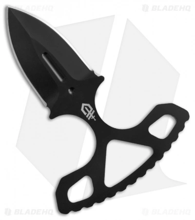 Gerber Uppercut Push Dagger Fixed Blade Knife (2" Black) 3 Gerber Uppercut Push Dagger Fixed Blade Knife (2" Black)