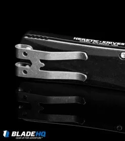 Heretic Knives Cleric Tanto OTF Automatic Knife Black DLC (3.5" Black) -Avokelavavat Sales Store heretic knives cleric otf blk H015 6A BHQ 76675 dl clip