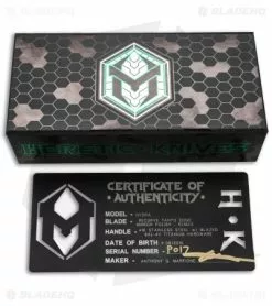 Heretic Knives Hydra Prototype OTF Automatic Knife (3.6" Mirror) -Avokelavavat Sales Store heretic knives hydra prototype box cm