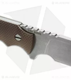 Hinderer Knives Fieldtac 5.5" Fixed Blade Knife FDE G-10 (Stonewash) 7 Hinderer Knives Fieldtac 5.5" Fixed Blade Knife FDE G-10 (Stonewash) -Avokelavavat Sales Store hinderer fixed fde top cm