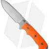 Hinderer Knives Fieldtac 5.5" Fixed Blade Knife Orange G-10 (Stonewash) 1 Hinderer Knives Fieldtac 5.5" Fixed Blade Knife Orange G-10 (Stonewash) -Avokelavavat Sales Store hinderer fixed wf org cm