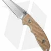 Hinderer Knives FXM 3.5" Wharncliffe Fixed Blade Coyote Brown W/ Kydex Sheath