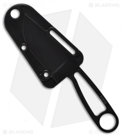 ESEE Knives Izula Black Signature Model Survival Neck Knife W/ Sheath 4 ESEE Knives Izula Black Signature Model Survival Neck Knife W/ Sheath - Image 2