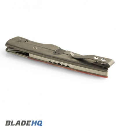 Jason Clark Custom Hybrid Wharncliffe Flipper Stabilized Bone Knife (3.5" Plain) 5 Jason Clark Custom Hybrid Wharncliffe Flipper Stabilized Bone Knife (3.5" Plain) - Image 3