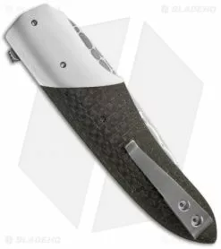 Jason Clark Custom Hybrid Drop Point Flipper LSCF Knife (3.75" Damascus) -Avokelavavat Sales Store jason clark chad nichols damascus lizard hybrid drop point back