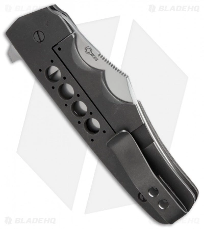 Jason Clark Clip Point Frame Lock Knife Zirconium/Micarta (3.6" Satin) 4 Jason Clark Clip Point Frame Lock Knife Zirconium/Micarta (3.6" Satin) - Image 2