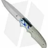 Jason Clark Custom Spear Point Folding Knife Moku-Ti/Silver Twill (3.625" Plain) -Avokelavavat Sales Store jason clark custom silver twill moku ti spear point flipper